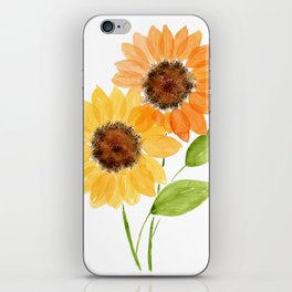 Pair of Sunflowers iPhone Skin