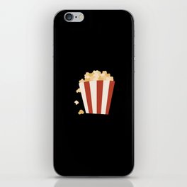 Funny and Cute Cartoon Popcorn iPhone Skin