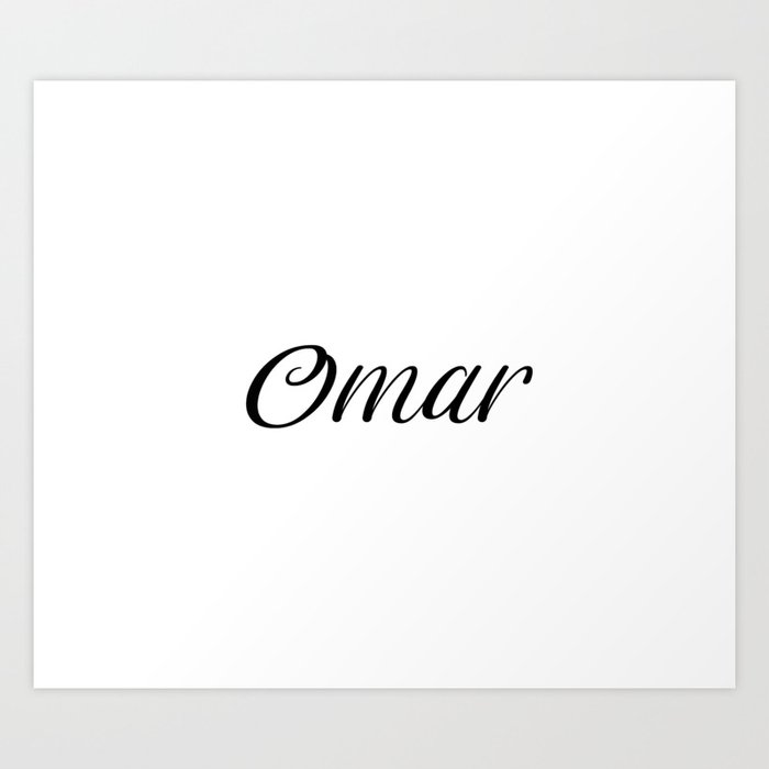 Omar Name In Arabic