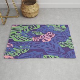 Tropicana (Purple) Area & Throw Rug