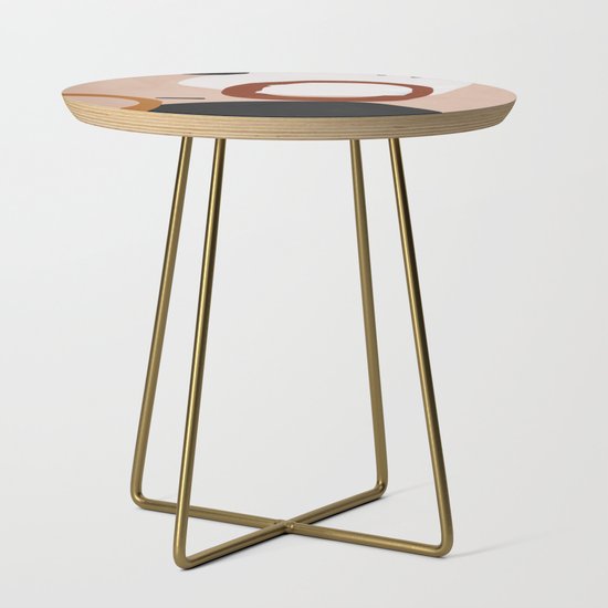 Abstract Art 17 Side Table By Thindesign Society6