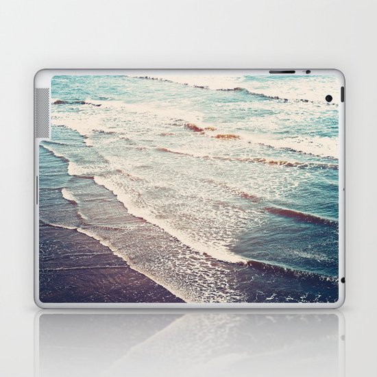 Ocean Waves Retro Laptop & iPad Skin