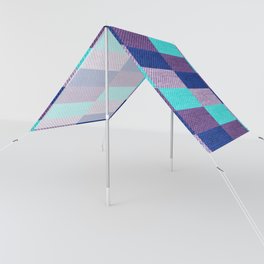 Fabric Rectangles Pattern Design Sun Shade