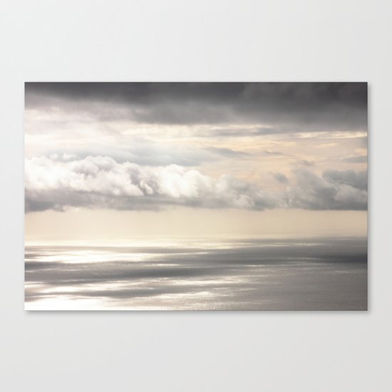 Painterly View - from Funchal Madeira - JUSTART © Canvas Print