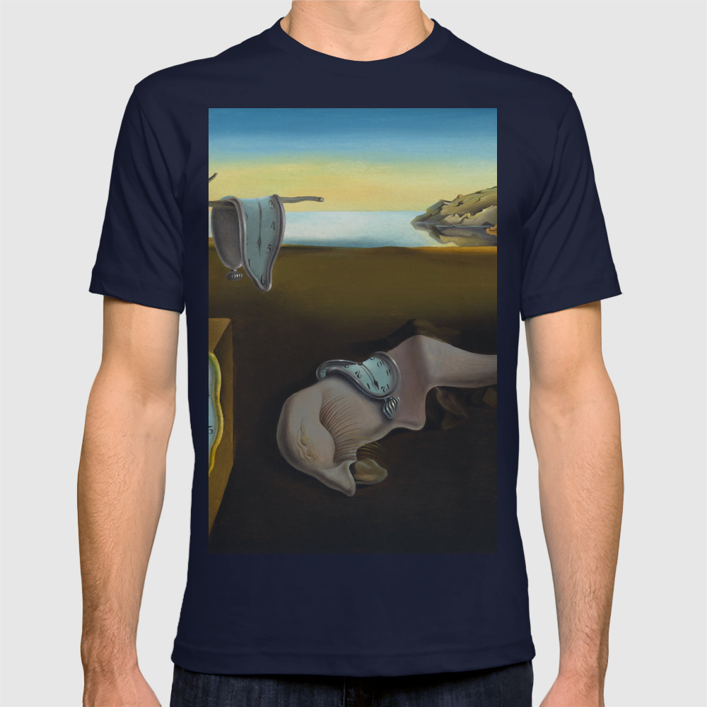 Salvador Dali t-shirt painting The Persistence of Memory art all over full print 