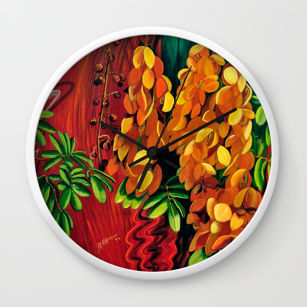 Cassia Fine Art Print Oil Painting Flowers Painting Yellow