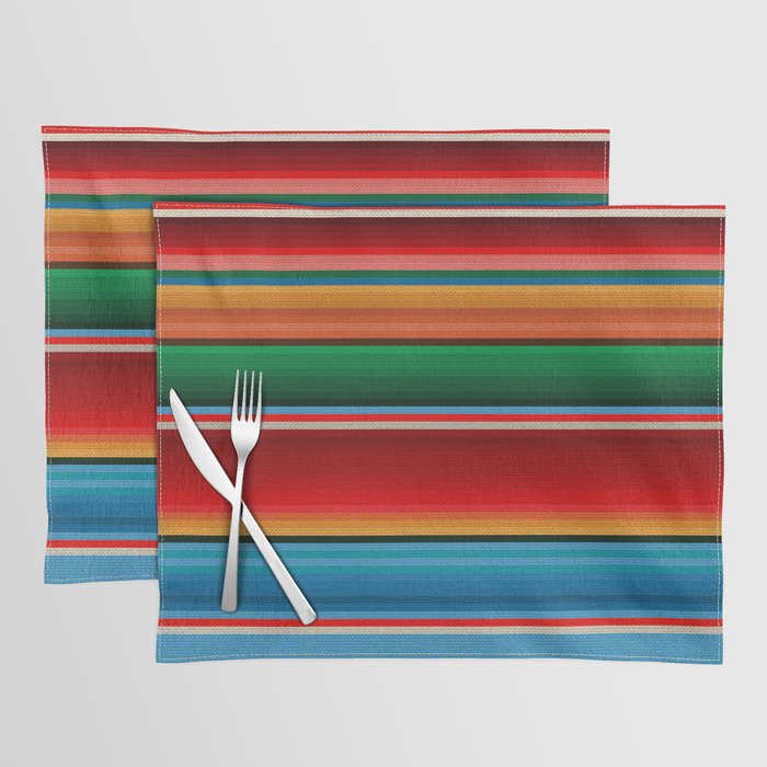 Mexican serape  Placemat