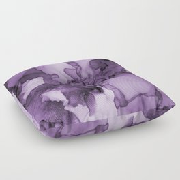 Color me purple- Abstract Painting Floor Pillow