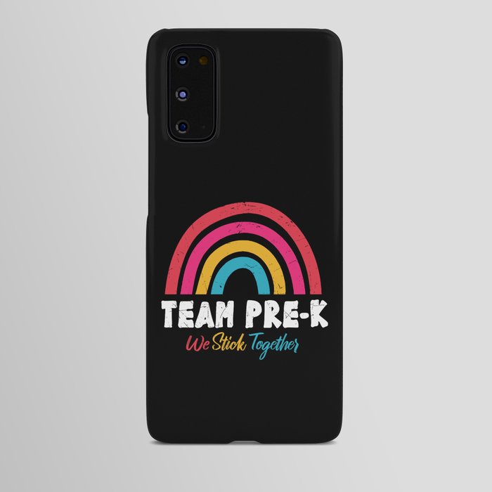 Team Pre-K We Stick Together Android Case