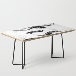 Abstract black and white Coffee Table