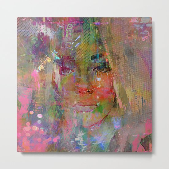 I would teach you in me hated Metal Print