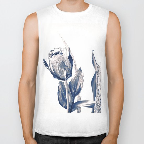 Glass rose Biker Tank