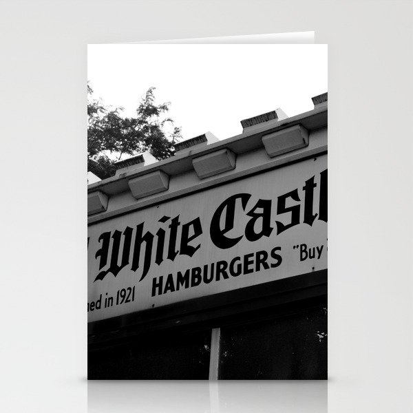 White Castle Hamburgers Stationery Cards