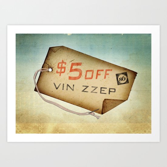 vin zzep Link Only Art Print