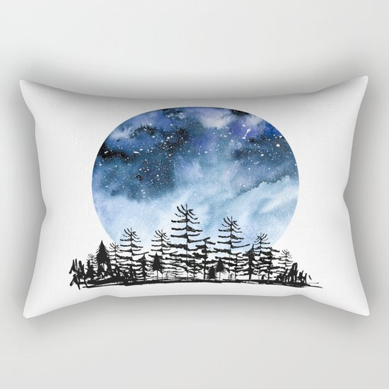 Frozen Sky Rectangular Pillow