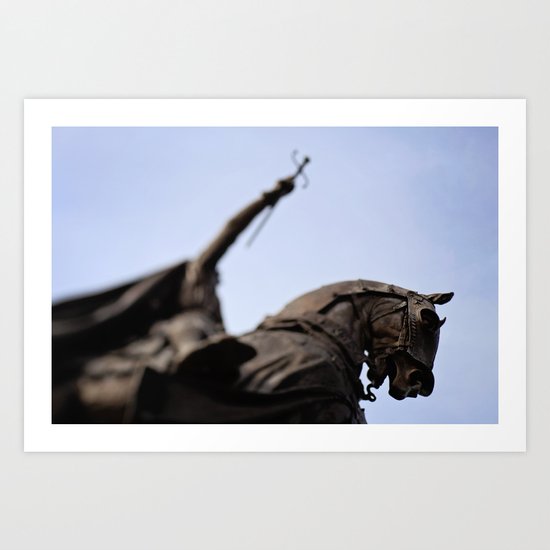 Charge On Art Print
