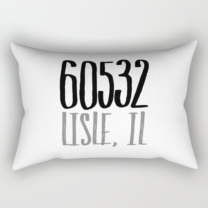 Lisle , IL 60532 Rectangular Pillow