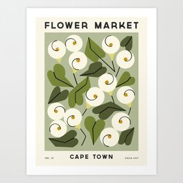 Flower Market No. 12 Art Print
