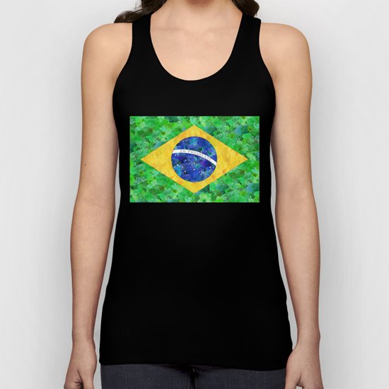 BRASIL em progresso Unisex Tank Top