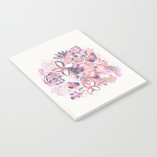 Pastel Flowers Notebook