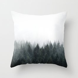 PNW Forest Mountain Adventure II - 111/365 Throw Pillow