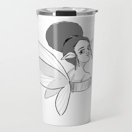 “Fairy” 2022 Inktober Day 24 [Line Art] Travel Mug