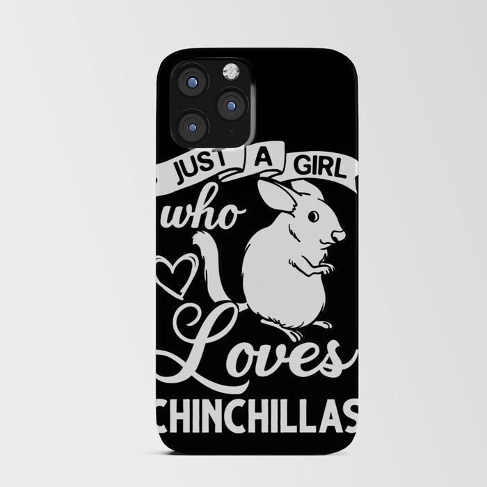 Chinchilla Animal Cute Funny Cage Bath iPhone Card Case