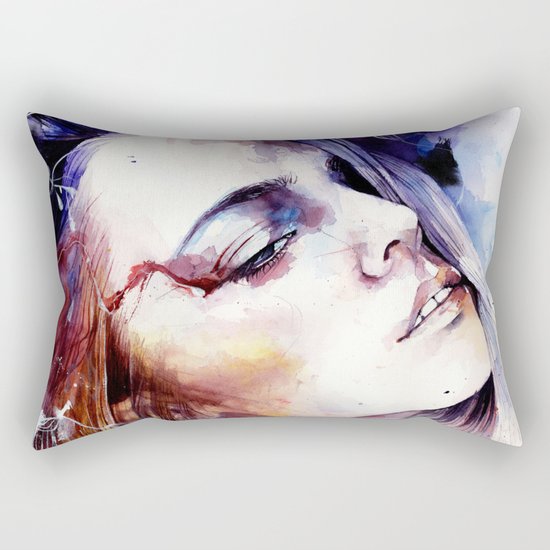 At times when we are hurt, we learn the most Rectangular Pillow