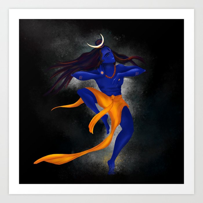Shiva Art Print By Shikhar Society6