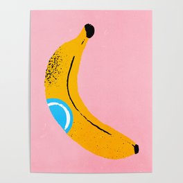 Banana Pop Art Poster