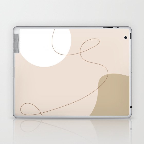 Swedish Minimalist Abstract Scandi Look Laptop & iPad Skin