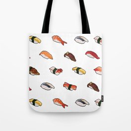 Pixelated Sushi Tote Bag