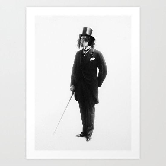 (Super) Distinguish Dog Art Print