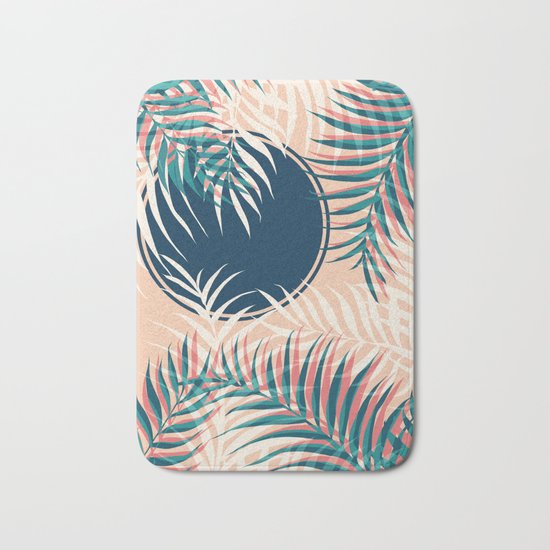 Tropical Sun #society6 #decor #buyart Bath Mat