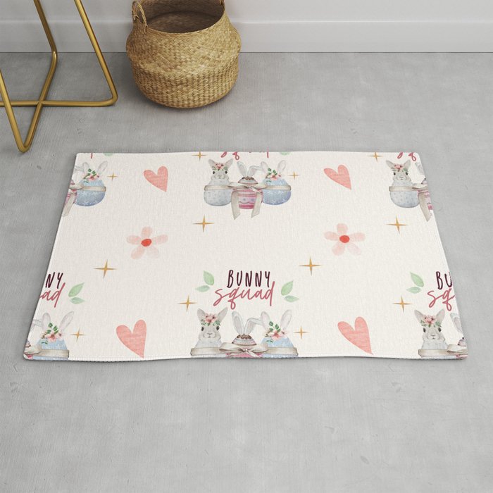 Bunny Easter Time Collection Rug