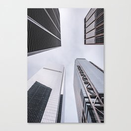 New York City | Looking Up in NYC | Travel Photography Canvas Print