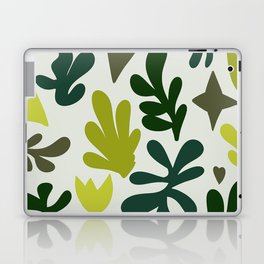 Matisse cutouts multicolor green Laptop Skin