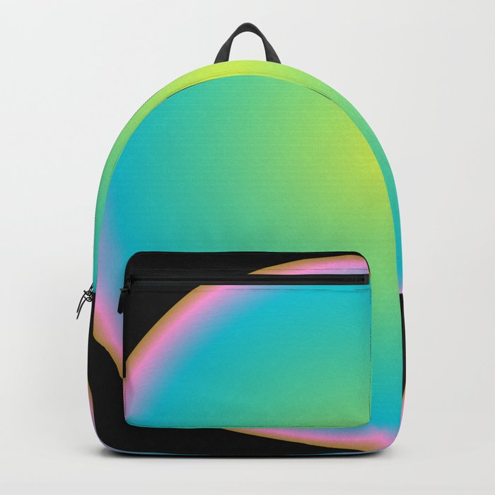 Space Gradient in Turquoise Backpack