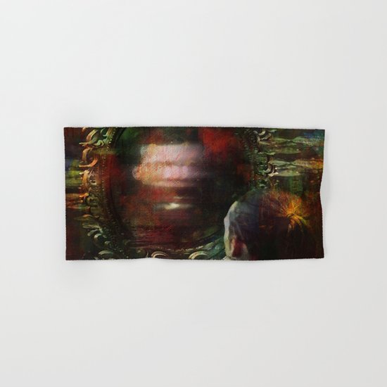 The haunted mirror Hand & Bath Towel