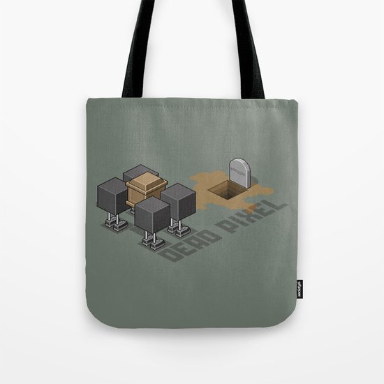 Dead Pixel Tote Bag