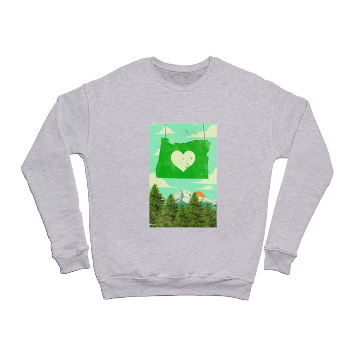 OREGON LOVE Crewneck Sweatshirt