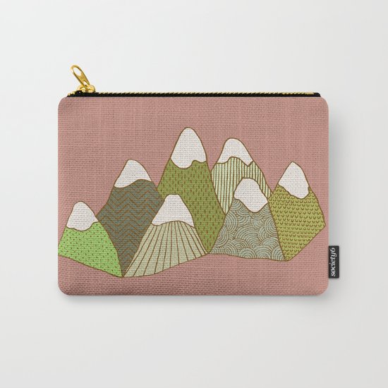Mountains Carry-All Pouch
