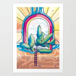 Rooted Art Print