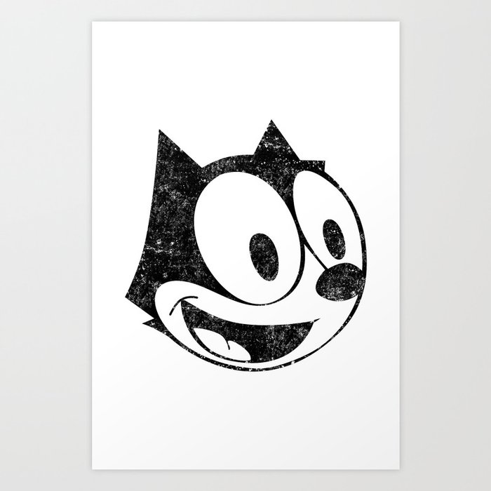 Felix The Cat 2 Art Print By Hiimadel Society6