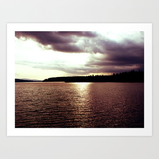 Lake Art Print