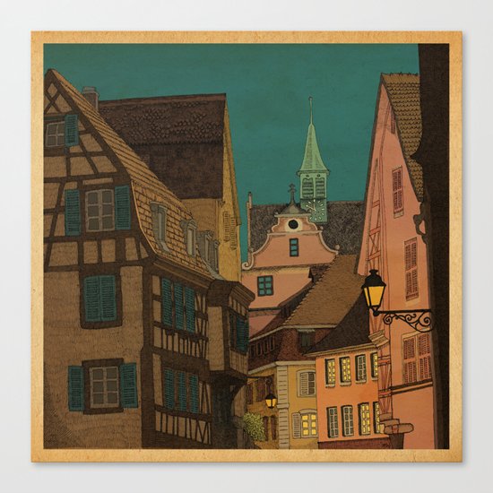 Evening Canvas Print