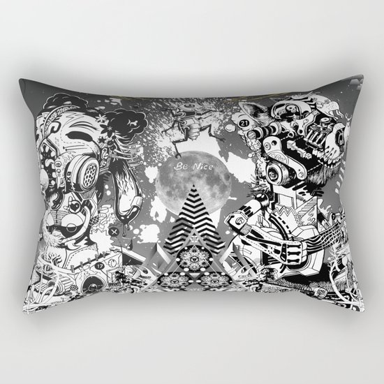Be Nice Rectangular Pillow