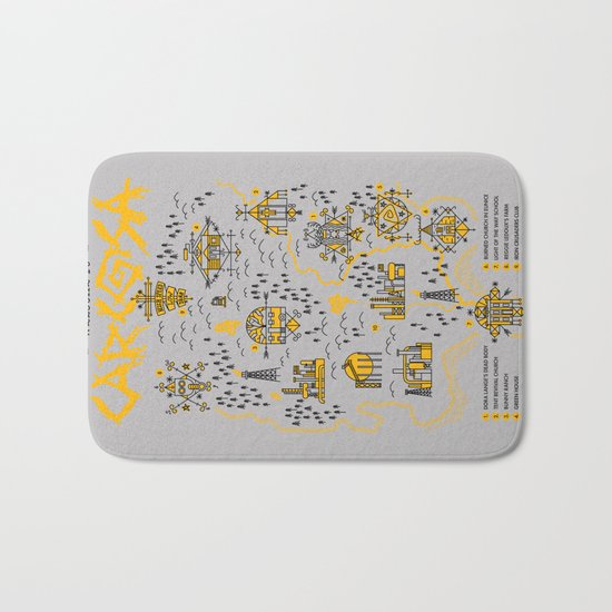 Welcome to Carcosa Bath Mat