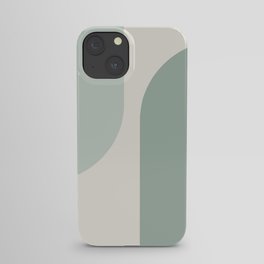 Modern Minimal Arch Abstract XVII iPhone Case
