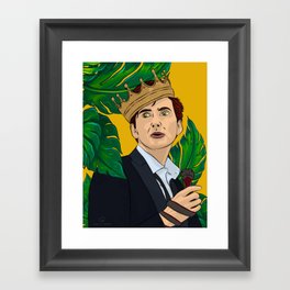 King Crowley Framed Art Print